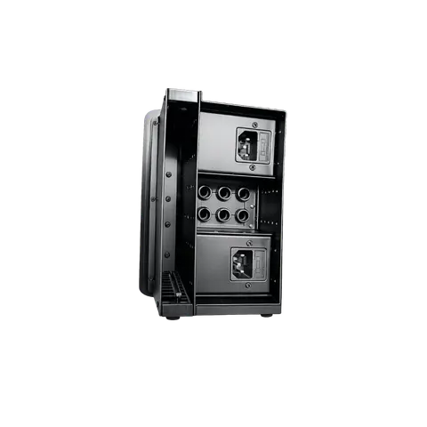 Manual Cable Cubby with 2 Power Sockets, Dual USB-A, Dual USB-C and 6 Openings product image