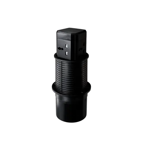 Push-Open Pop-Up Power Box with 4 Power Sockets, Dual USB-A and USB-C product image