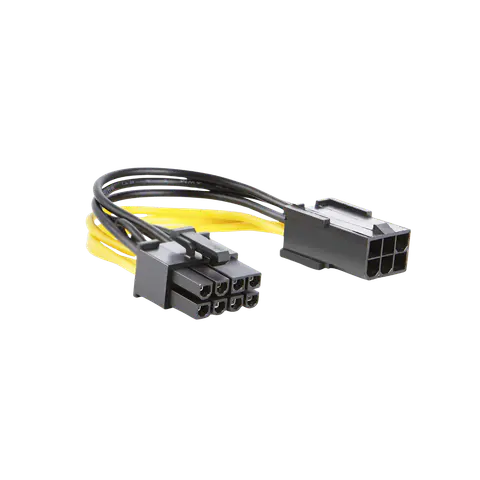 6-Pin to 8-Pin PCIe GPU Power Adapter Cable product image