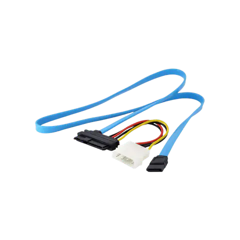 SFF-8482 SAS to SATA Data and Molex Power Adapter Cable product image