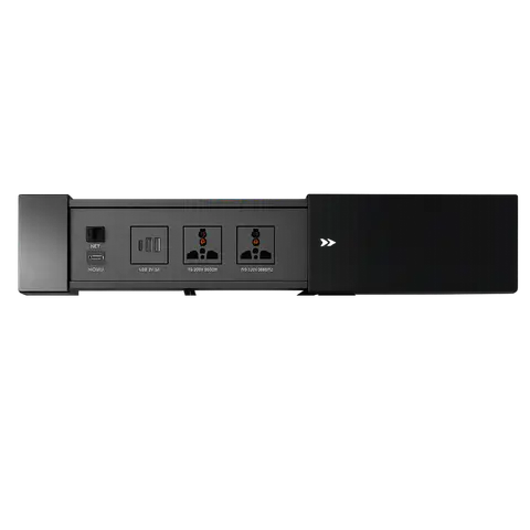 Sliding Cable Cubby with Power, USB, HDMI and RJ45 product image