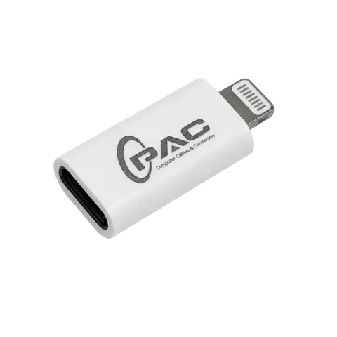 USB-C Female to Lightning Male Adapter product image