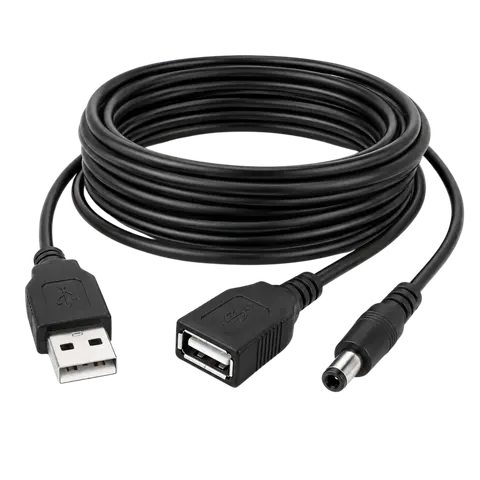 USB Extension Cable With DC Jack product image