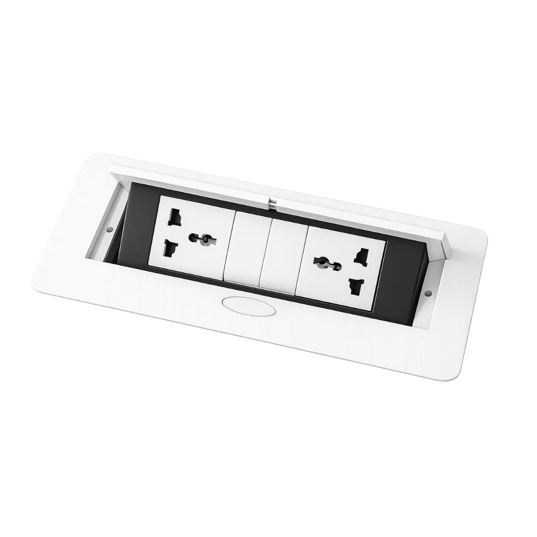 Compact Cable Cubby with Power, USB-A and RJ45, 1 POWER / 1 USB / 1 RG 45; 30 CM; CCS 001 product image