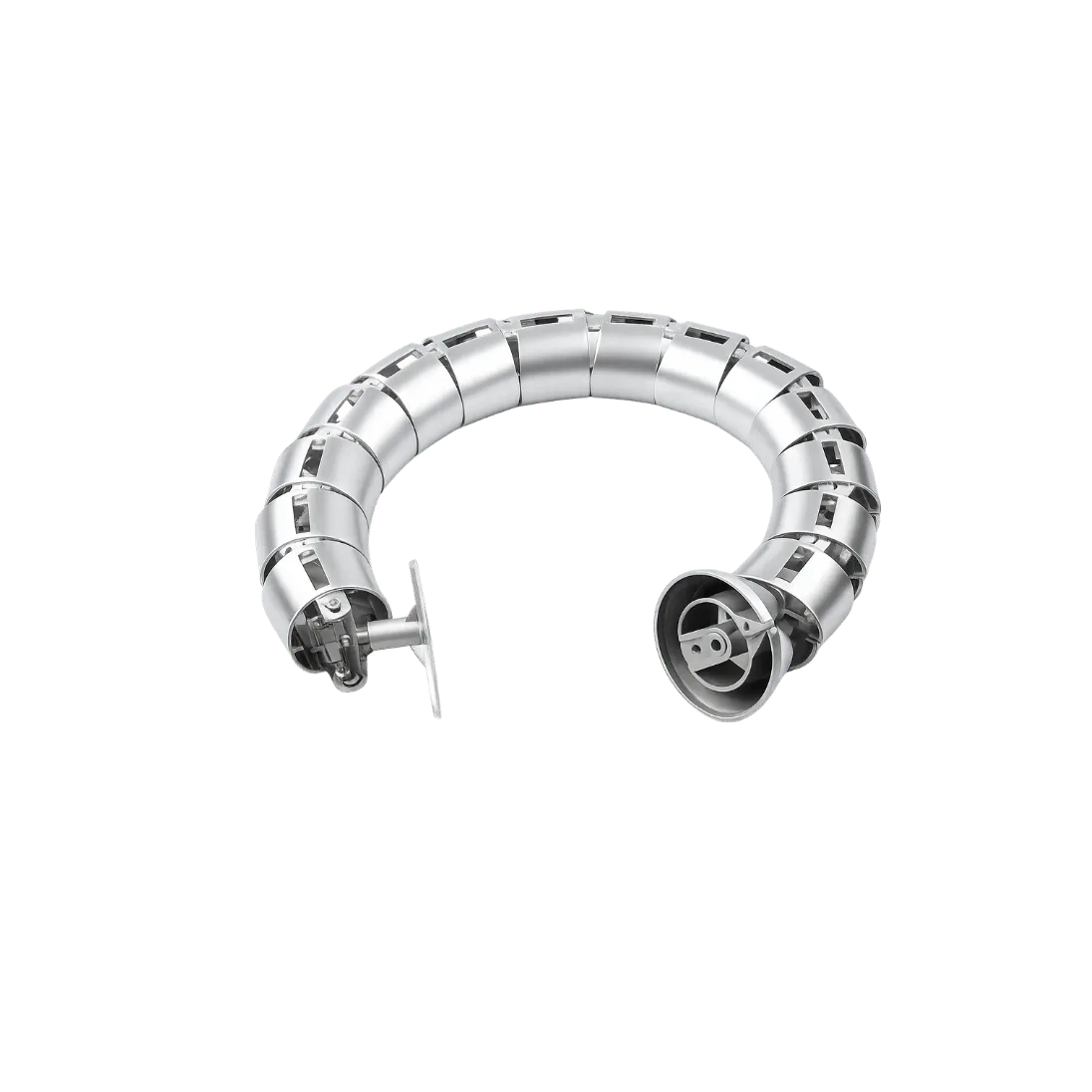 83 cm O-Type Articulated Cable Management Spine, 83 CM O-TYPE ARTICULATED CABLE SPINE; Silver; 83 CM; PC 03 product image