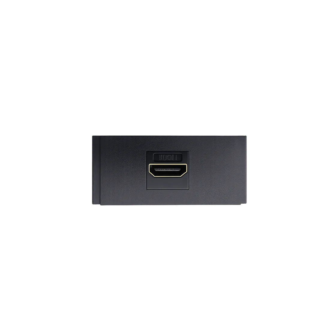 HDMI Female Insert Module, 1 HDMI FEMALE; Black; SS 04 product image