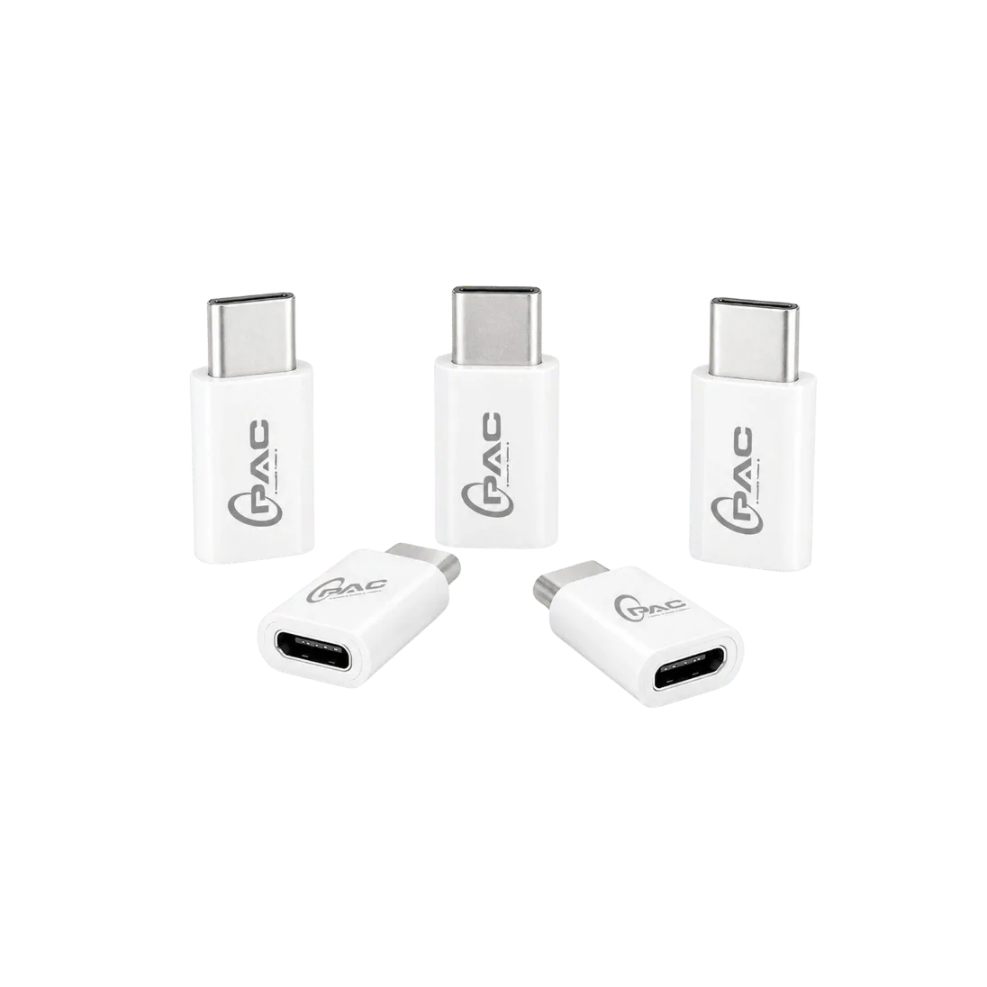 Micro-USB to USB-C OTG Adapter, MICRO-USB INTERFACE; USB-C INTERFACE; Black; ADP 005 product image