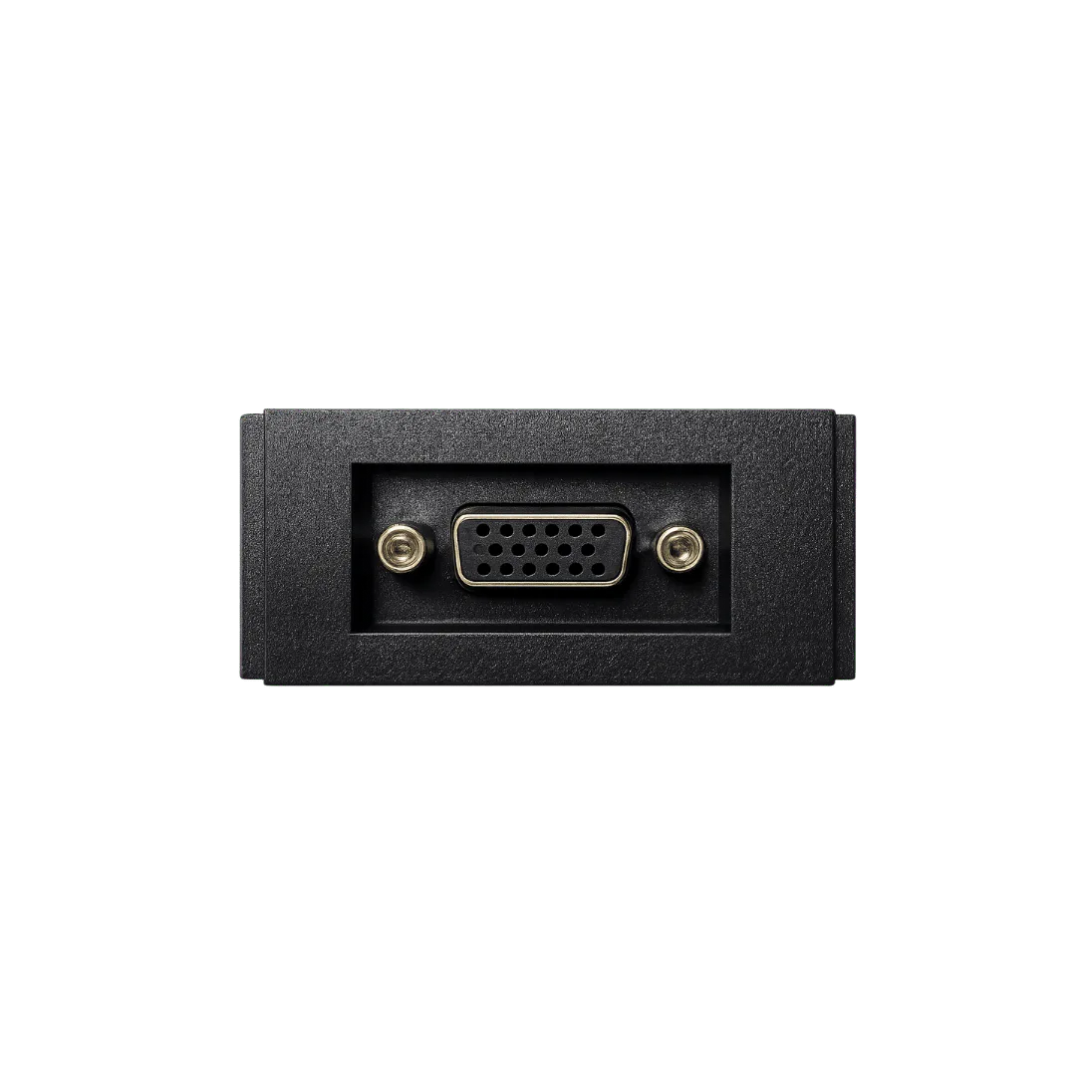 VGA Female Insert Module, 1 VGA FEMALE; Black; SS 05 product image